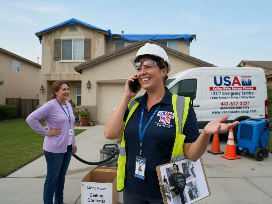Ceiling Water Damage Restoration Young, AZ FAQs